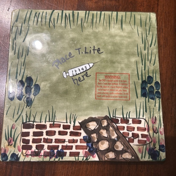 Big Sky Clayworks Doctors Clinic Tea Light Holder - Picture 5 of 5